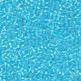 11-918 Silver Lined Light Blue Miyuki Seed Beads Tube