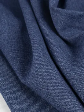 11.25oz Stretch Eco Stone-Wash Denim - Medium Blue - Swatch