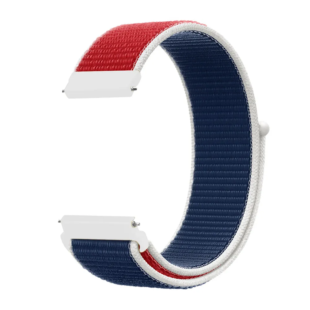20mm SmartWatch Sport Loop Nylon Bands Italy