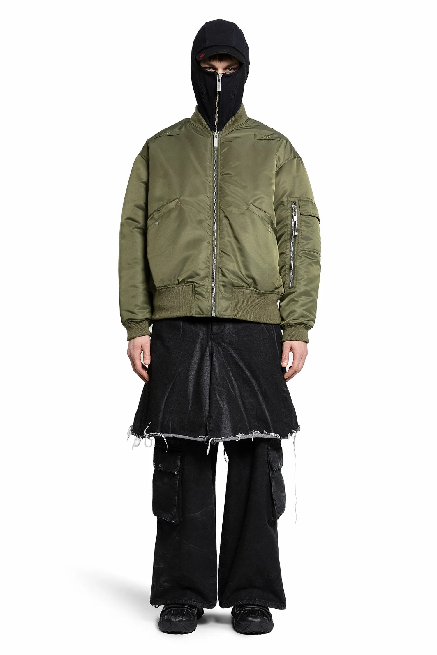 44 LABEL GROUP MAN GREEN JACKETS