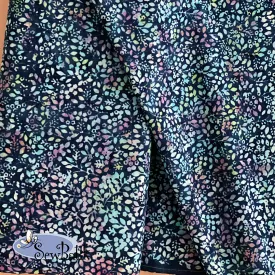 45" Rayon - Valhalla - Navy Jewel  [ 32" CUT ONLY ]