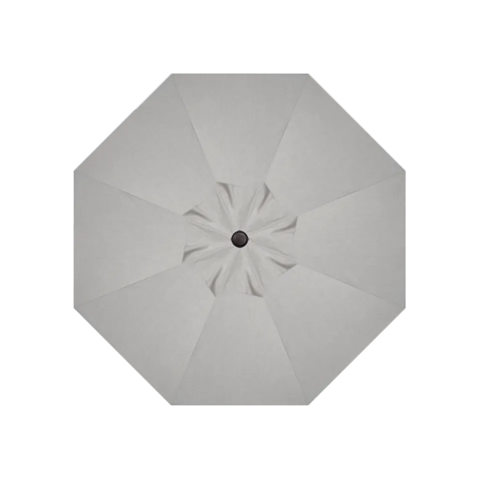 7.5' MARKET UMBRELLA, CAST SILVER