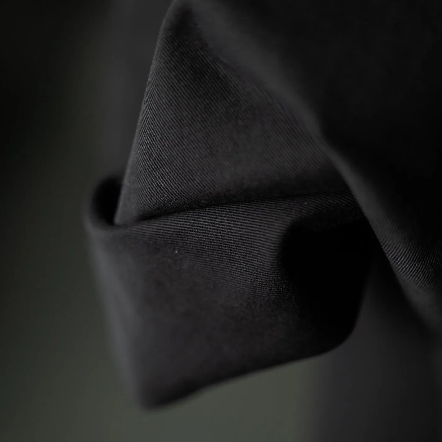 8oz Organic Twill / Black
