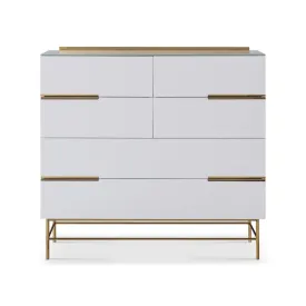 Alberto 6 Drawer Wide Chest - Gillmore Space