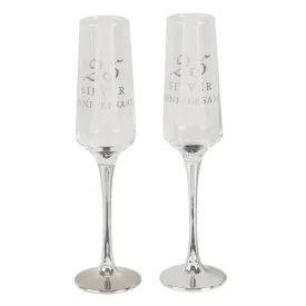Amore Straight Flute Set of 2  25th Anniversary