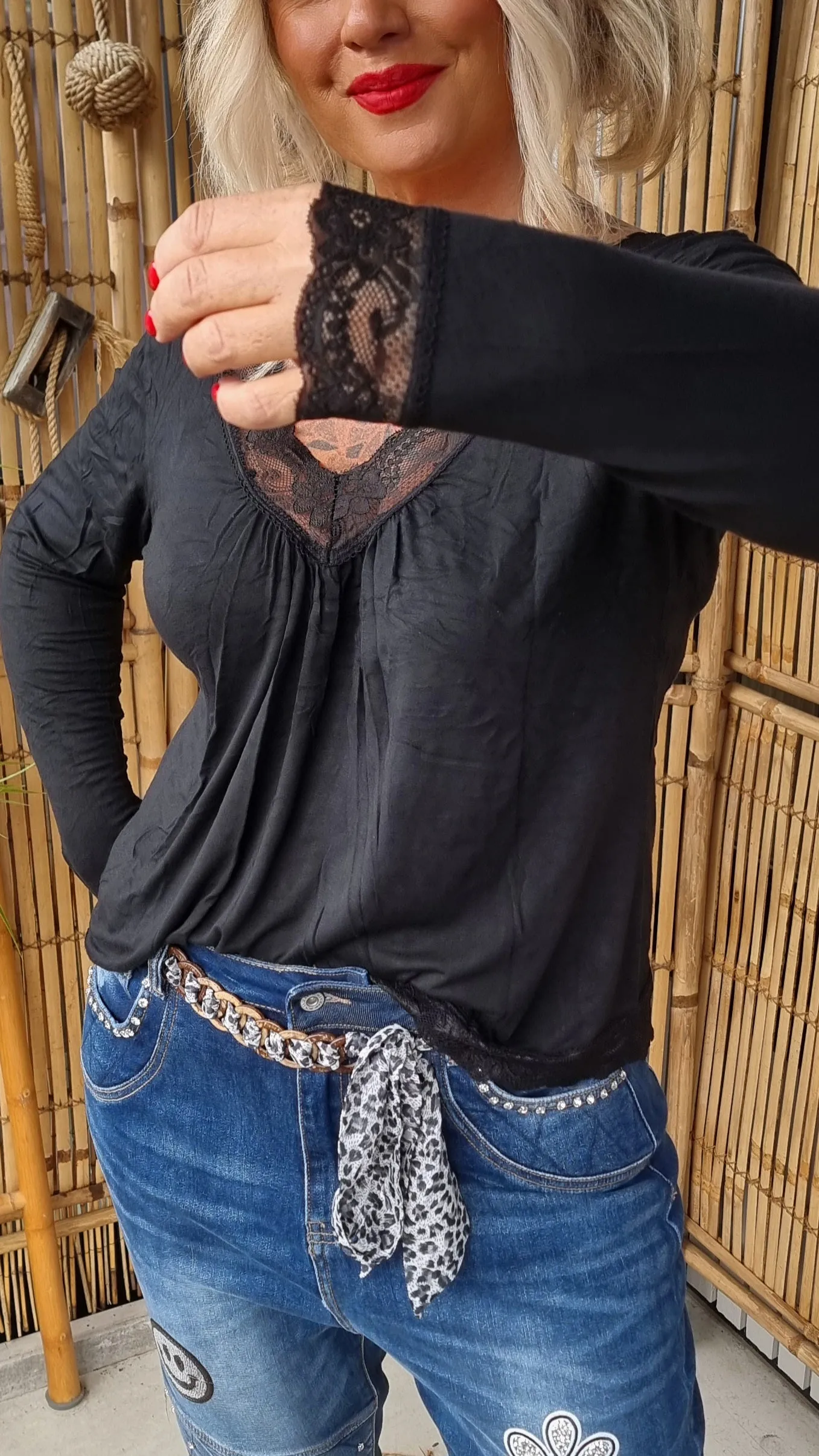 Annie Top Black