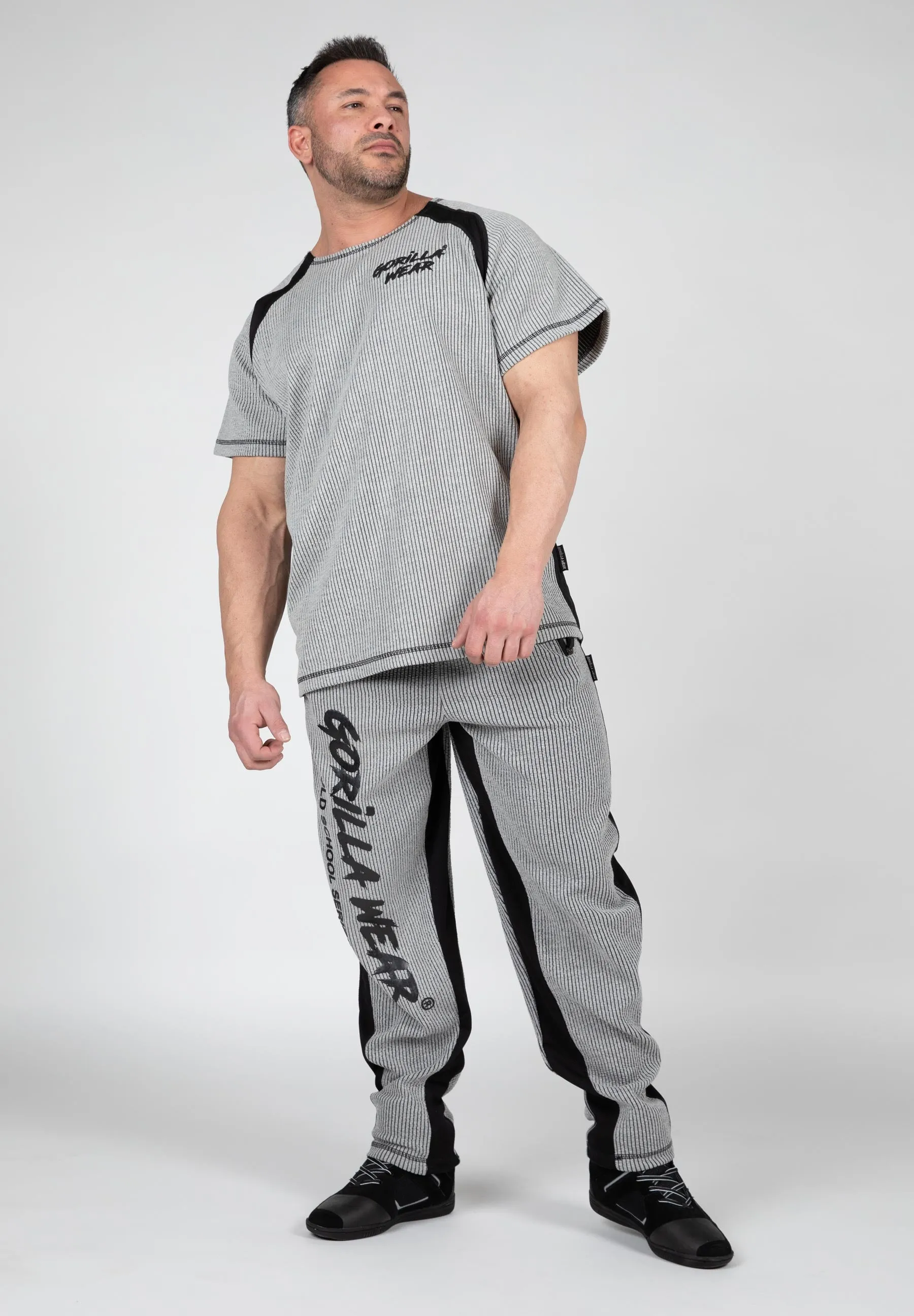 Augustine Old School Workout Top - Gray