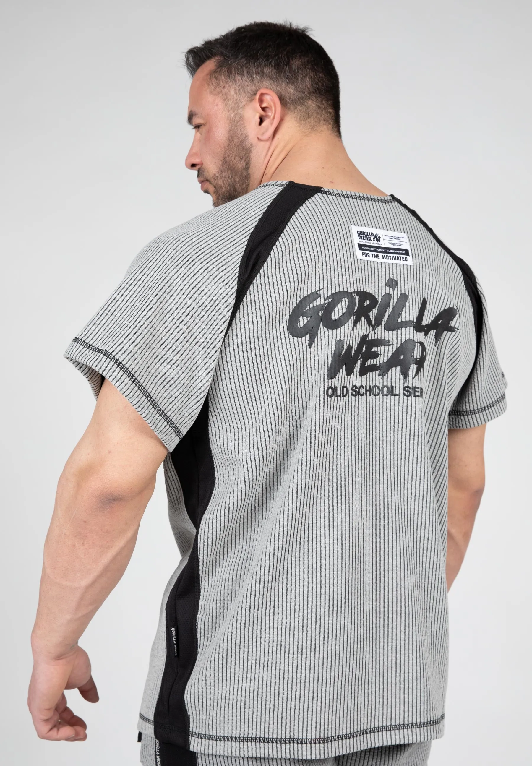Augustine Old School Workout Top - Gray