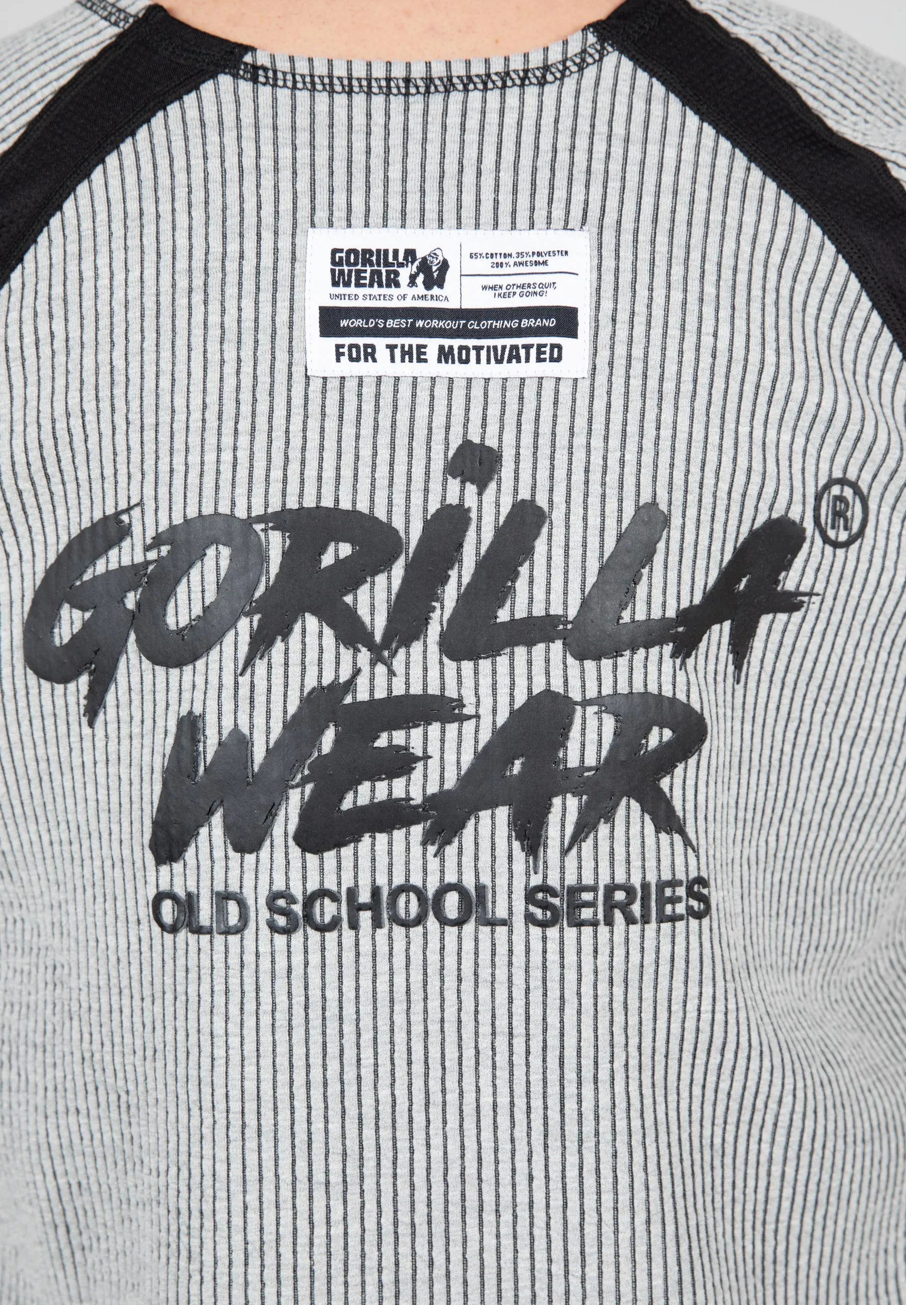 Augustine Old School Workout Top - Gray