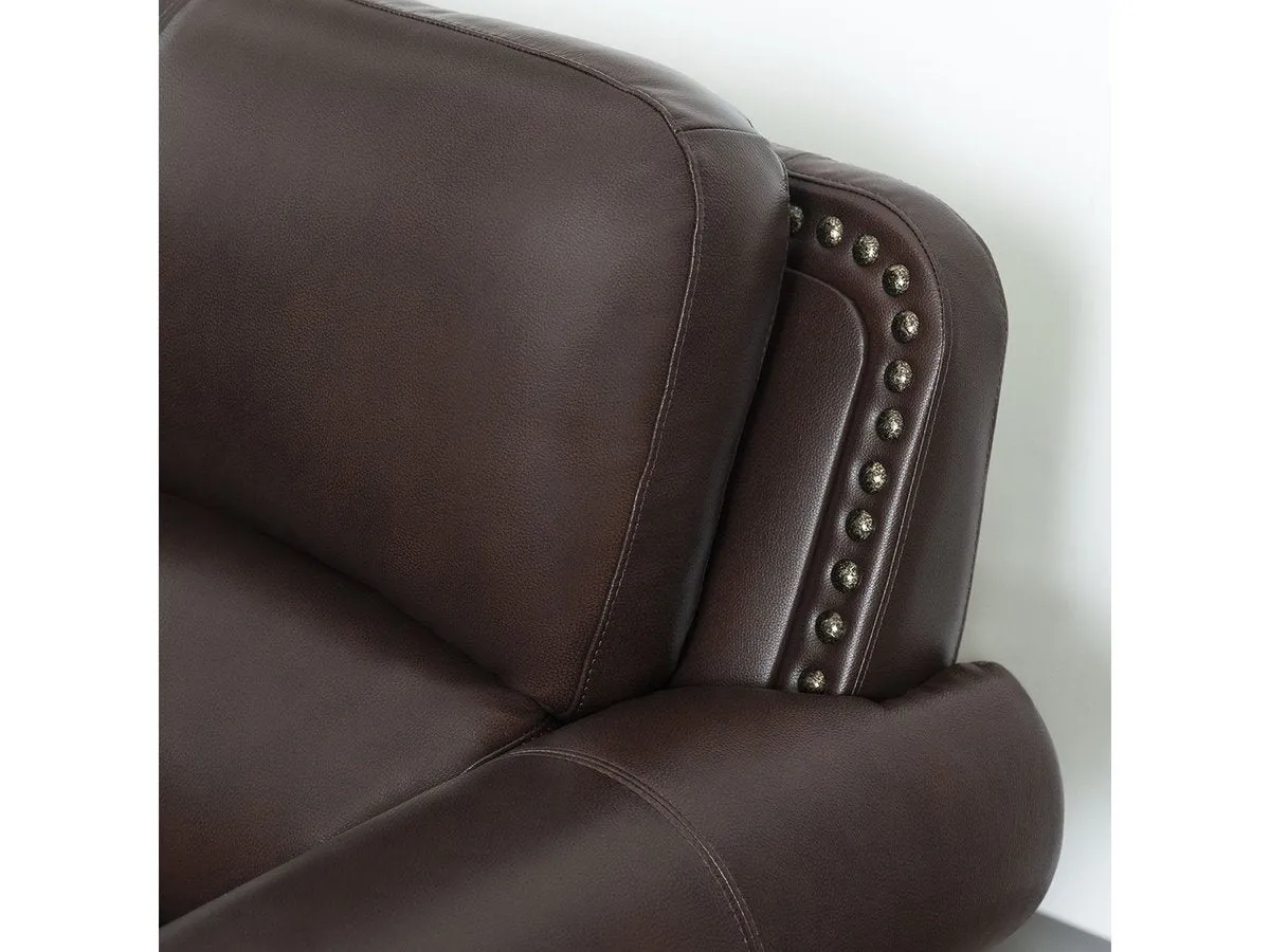 Austin Leather Loveseat