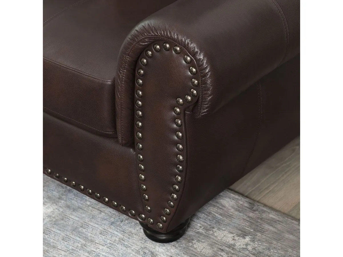 Austin Leather Loveseat