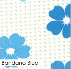 Bandana Blue Floral by Me and My Sister Designs