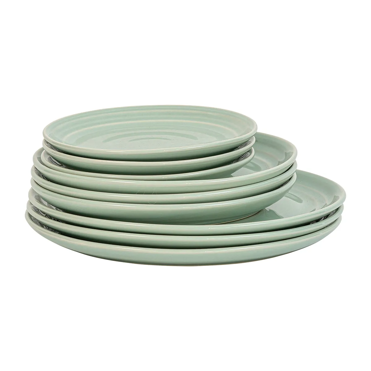 Bilbao Dinner Plate - Sage