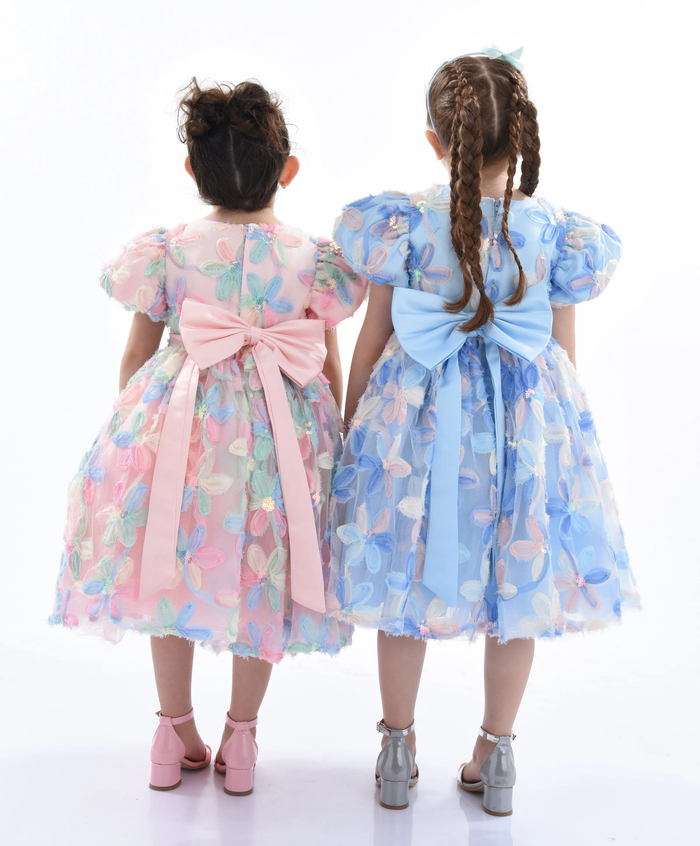 Blue Daisy Party Dress