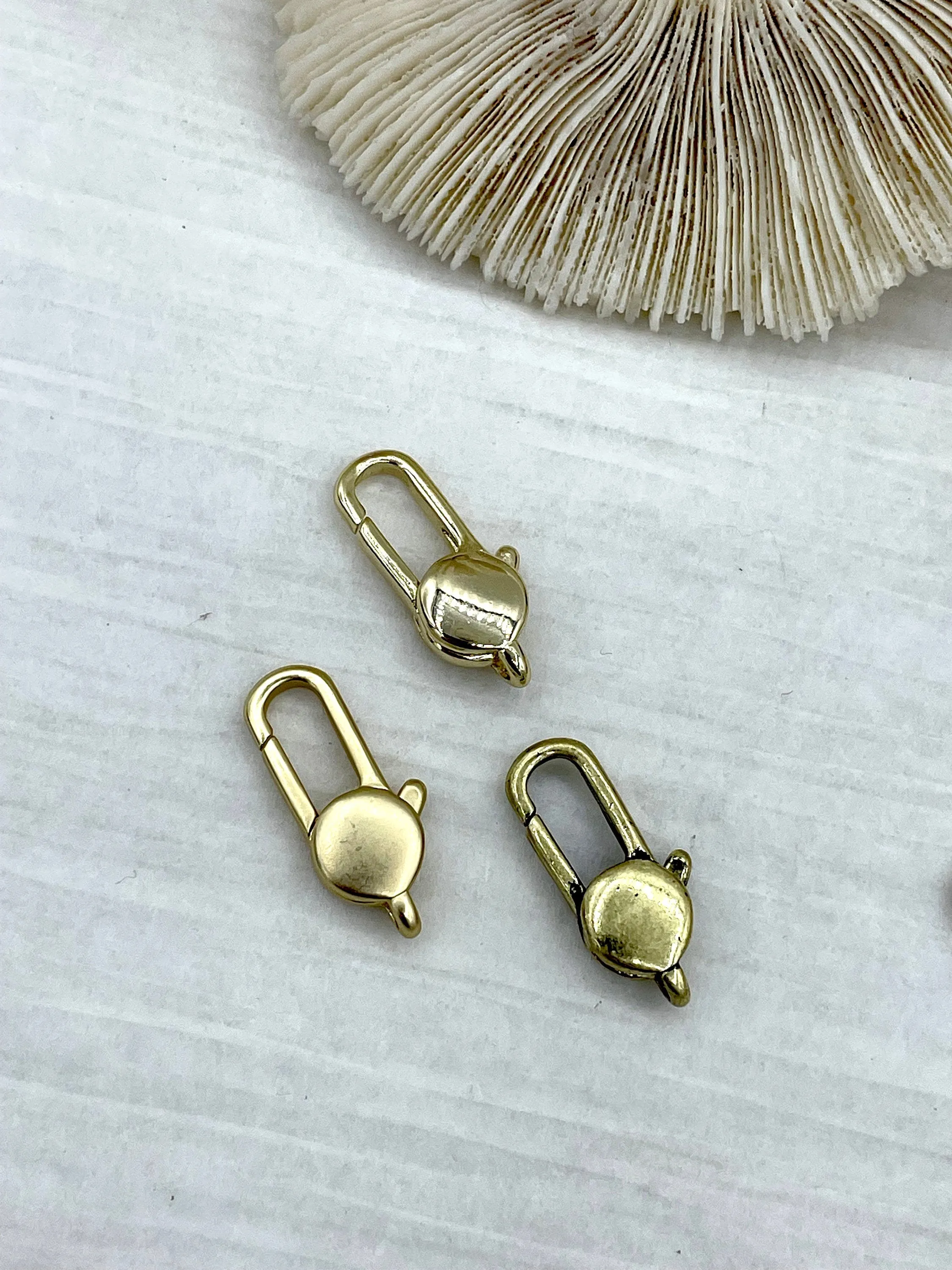 Brass Lobster Clasp 23.7mm, Long Claw Clasp, Spring Hook Lobster Clasp, Jewelry Clasps ,Brass Clasp, Findings, 7 colors Fast Shipping