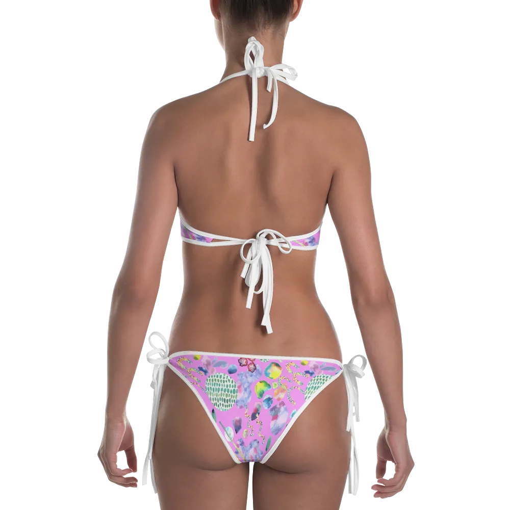 Bubblegum Garden Bikini