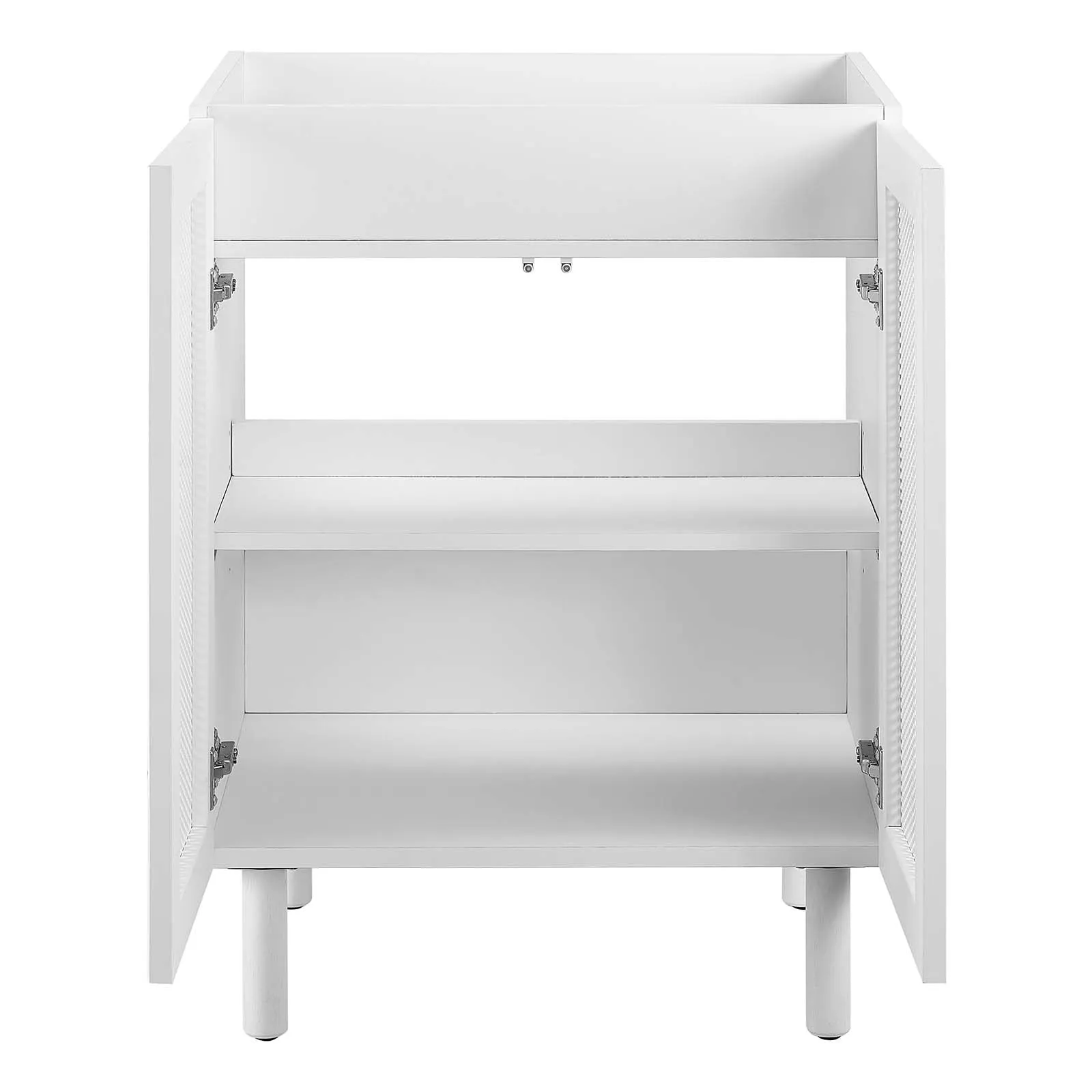 Calla 24" Perforated Metal Bathroom Vanity Cabinet (Sink Basin Not Included) by Modway