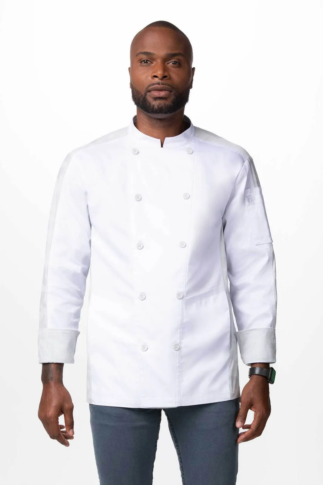 Chef Works Mojave Men's Chef Jacket- Green (CBN01)