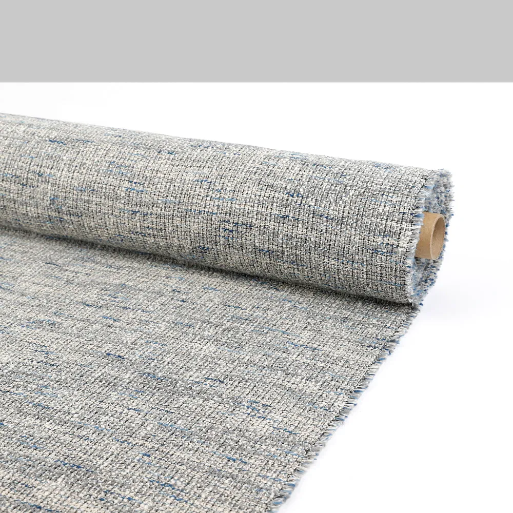 Cotton Blend Sparkle Tweed - Rain (remnant)