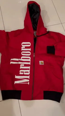 Custom handpick Rework style carhartt marlboro jackets- 20 pieces
