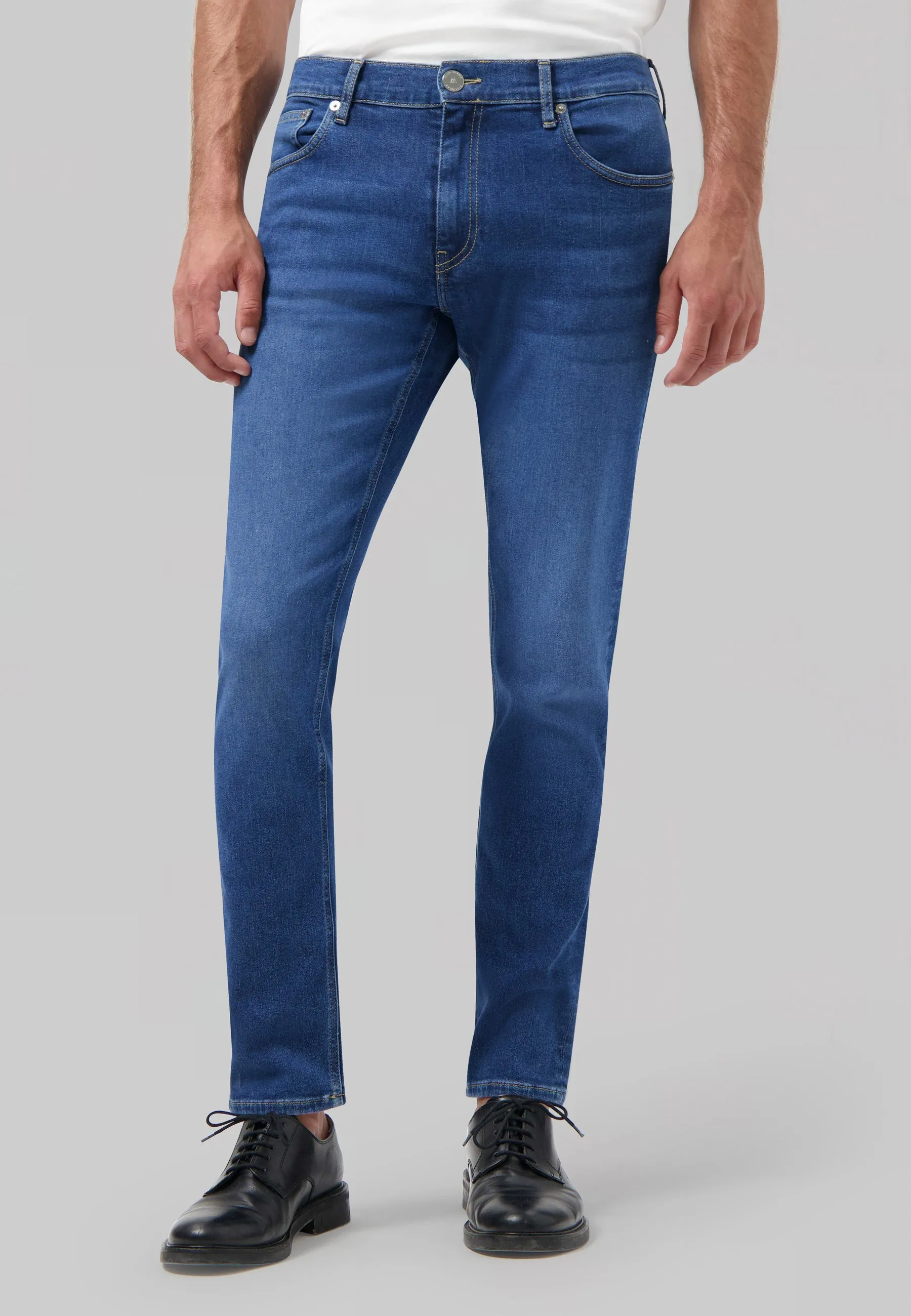 Daily Mid Tapered - Stone Indigo