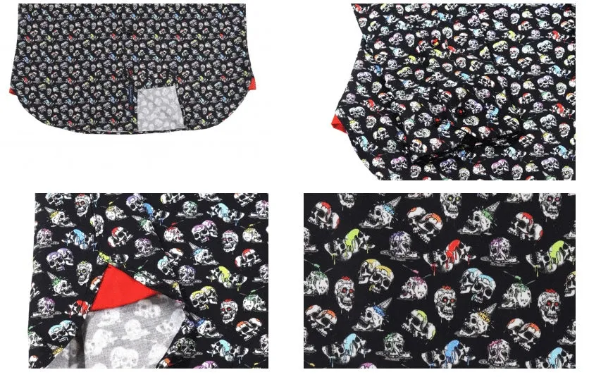 Dripping Skulls Sport Shirt
