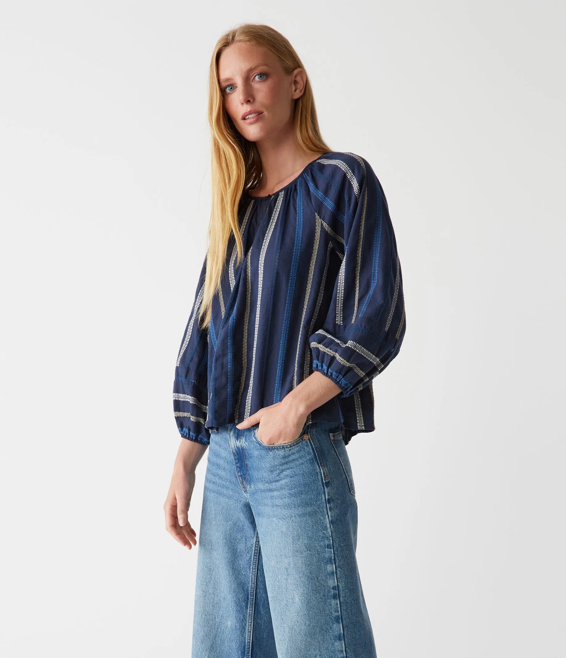 Ellie Balloon Sleeve Top