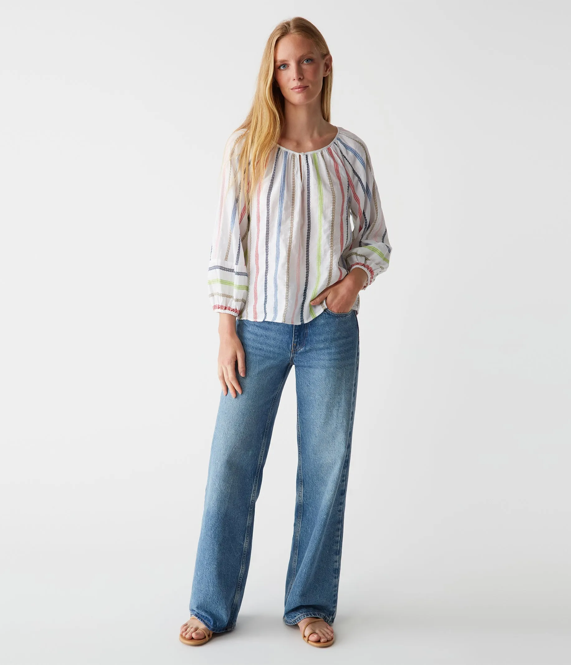 Ellie Balloon Sleeve Top