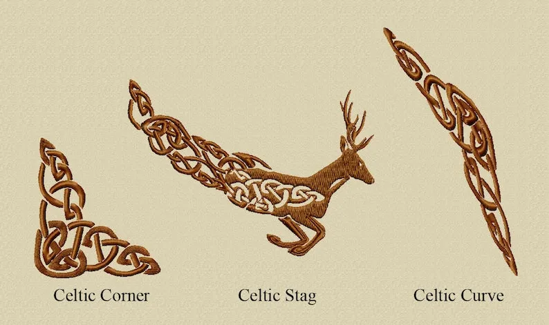 Embroidery Pattern: Celtic Knot