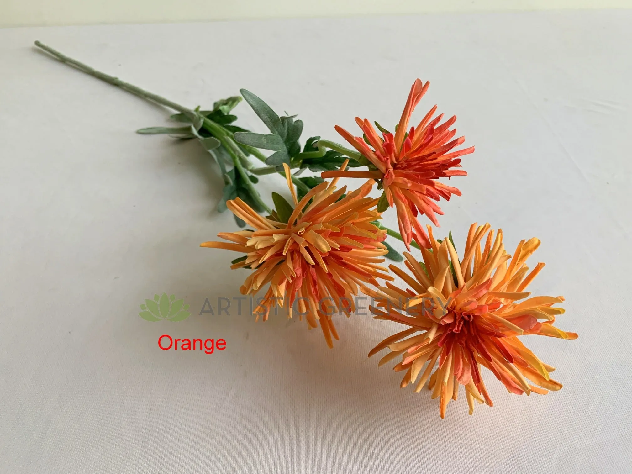F0344 Spider Mum / Straight-Cactus Dahlia 83cm 4 Colours