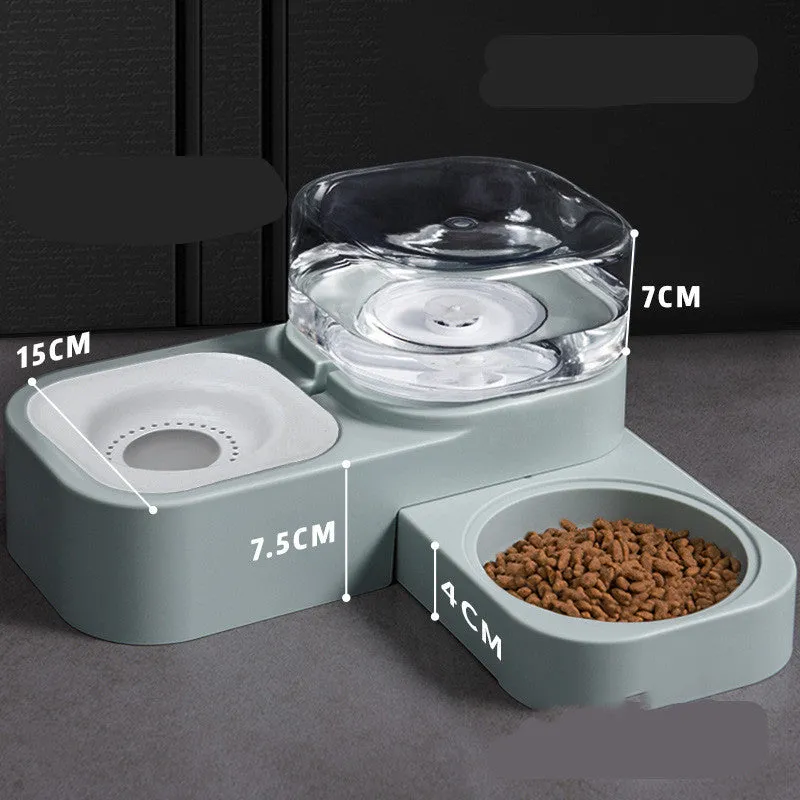 Food & Water Feeding Station For Pets