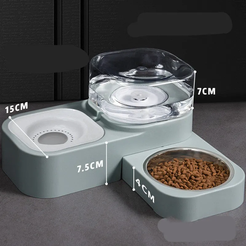 Food & Water Feeding Station For Pets