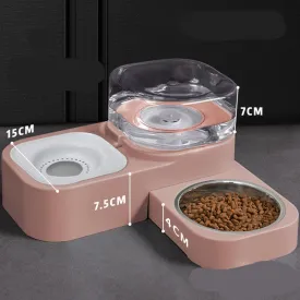 Food & Water Feeding Station For Pets