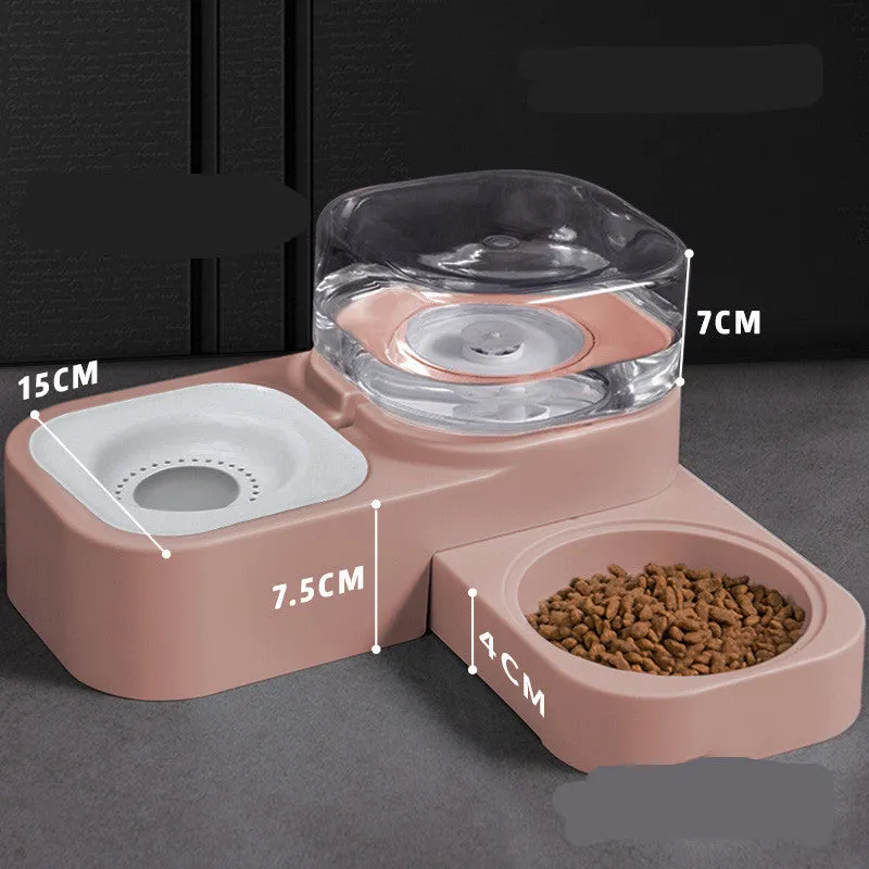 Food & Water Feeding Station For Pets