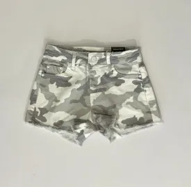 Grey Camo Brittany Shorts