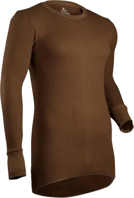 Indera Men's Icetex Cotton Outside/Fleeced Polyester with Silvadur Inside Top