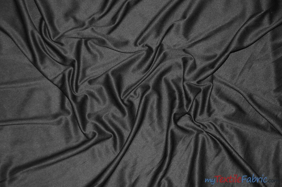 Interlock 70 Denier Polyester | Stretch Lining | Polyester Knit Lining | 60" | White Ivory Black |