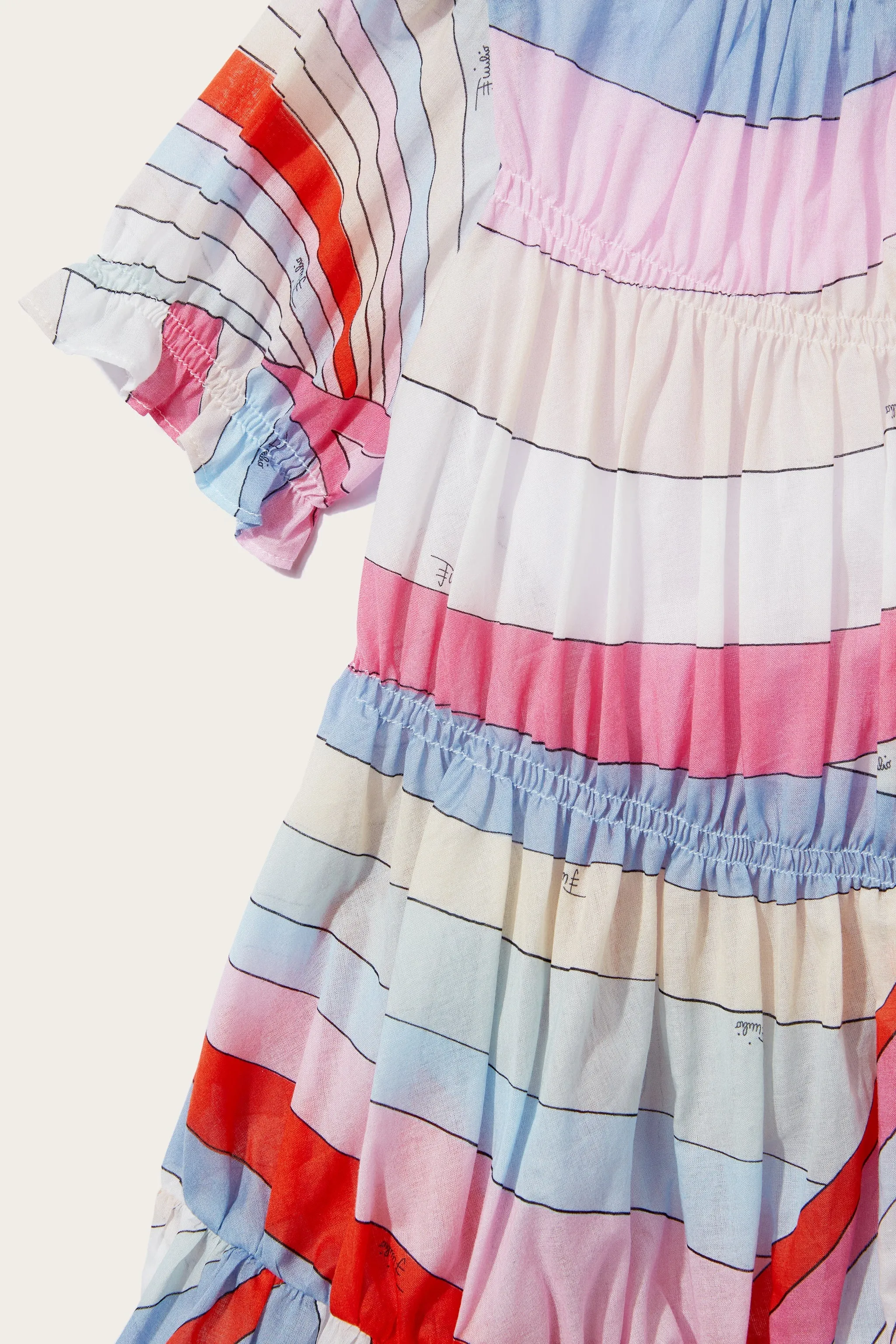 Iride-Print Dress