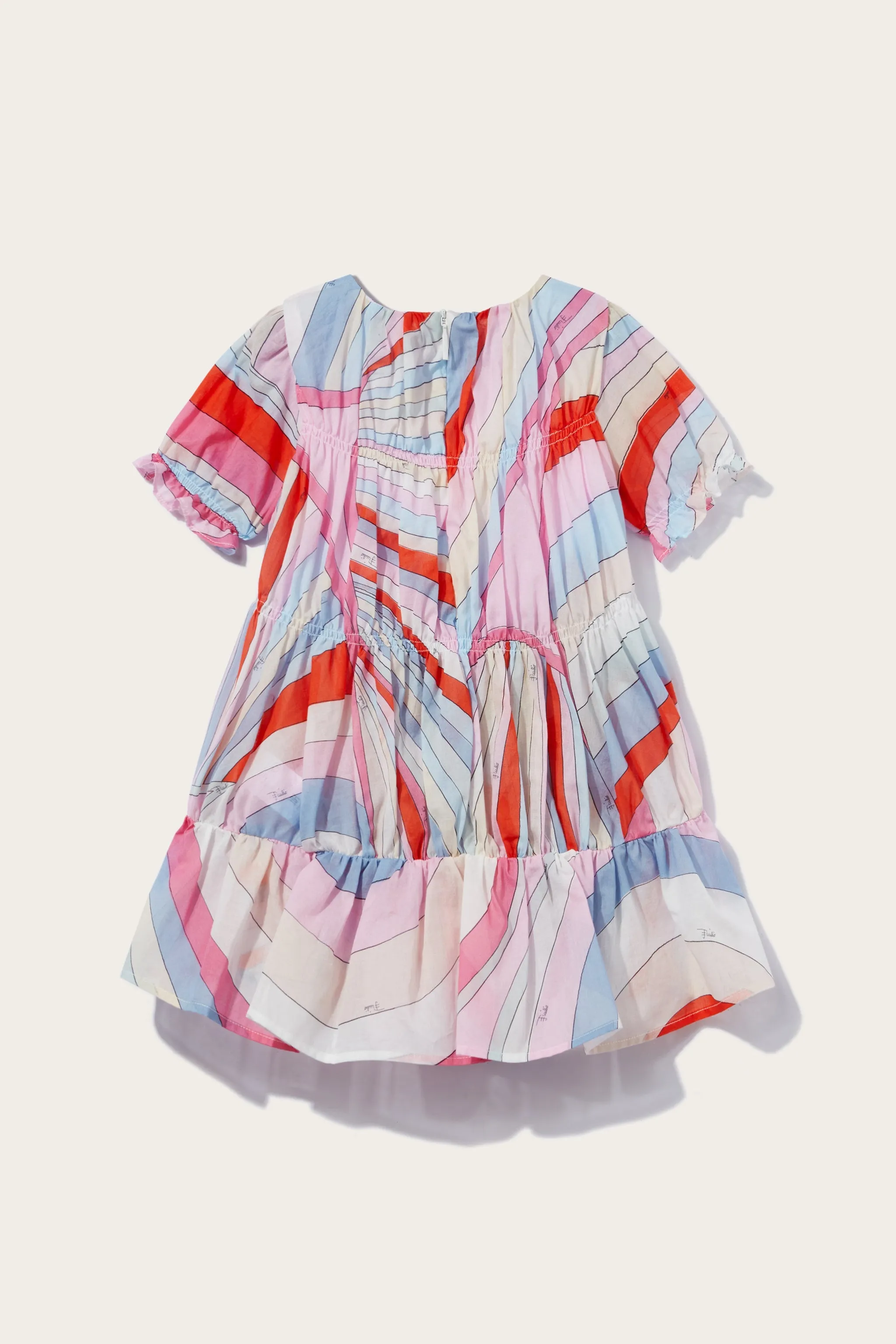 Iride-Print Dress