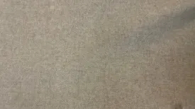 Italian Double Face Melton Wool - Heathered Sand/Gray