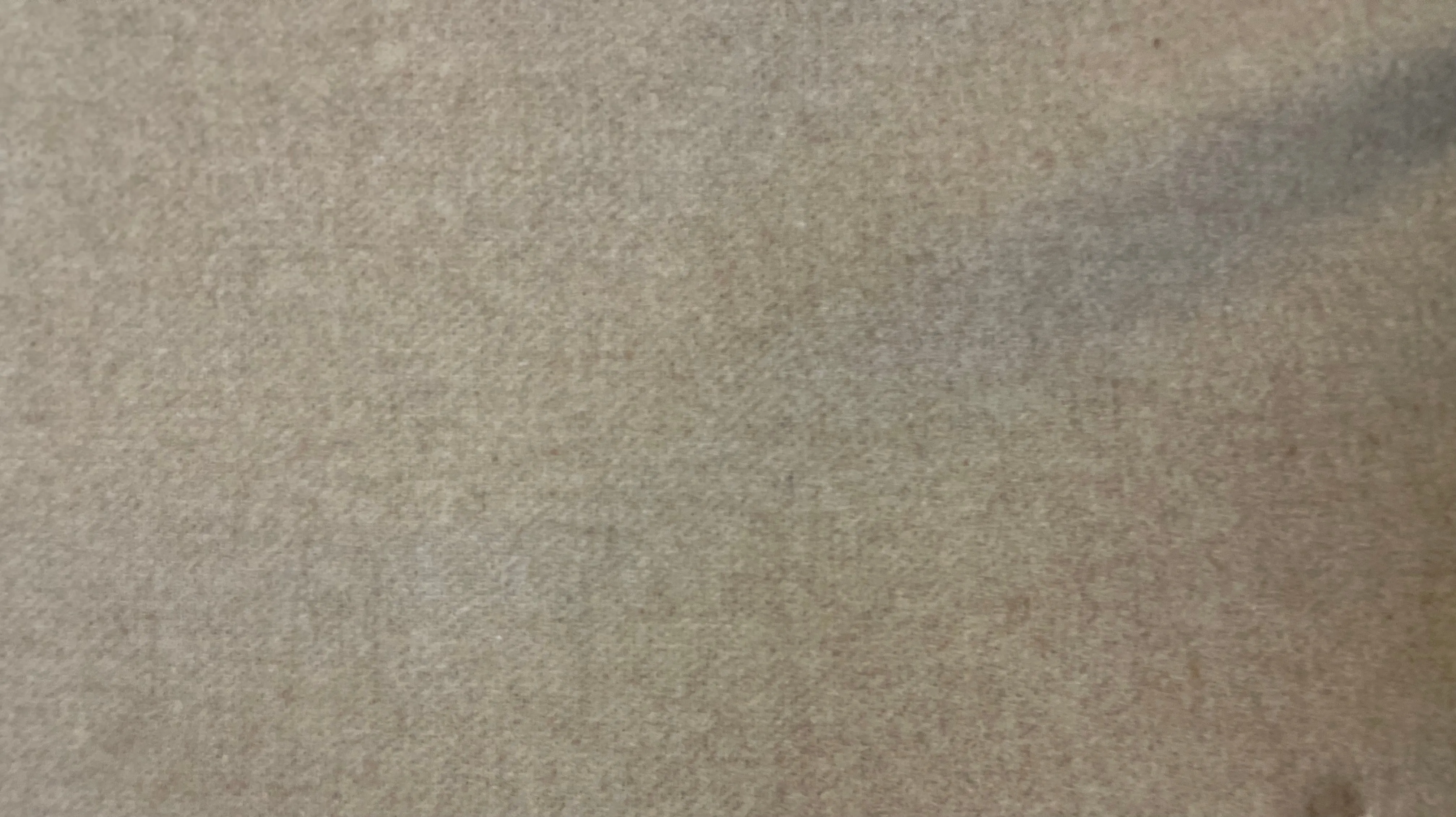 Italian Double Face Melton Wool - Heathered Sand/Gray