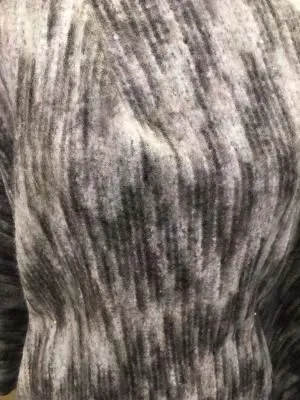 Italian Wool - Black / Green / Off white