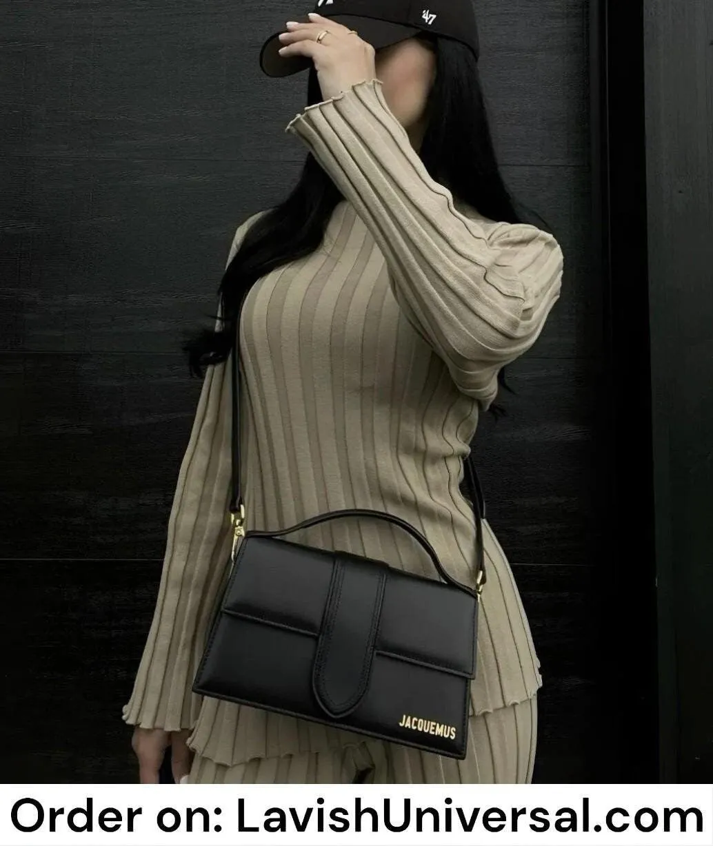 Jacquemus Les Classiques Crossbody Bag for Women (Black)
