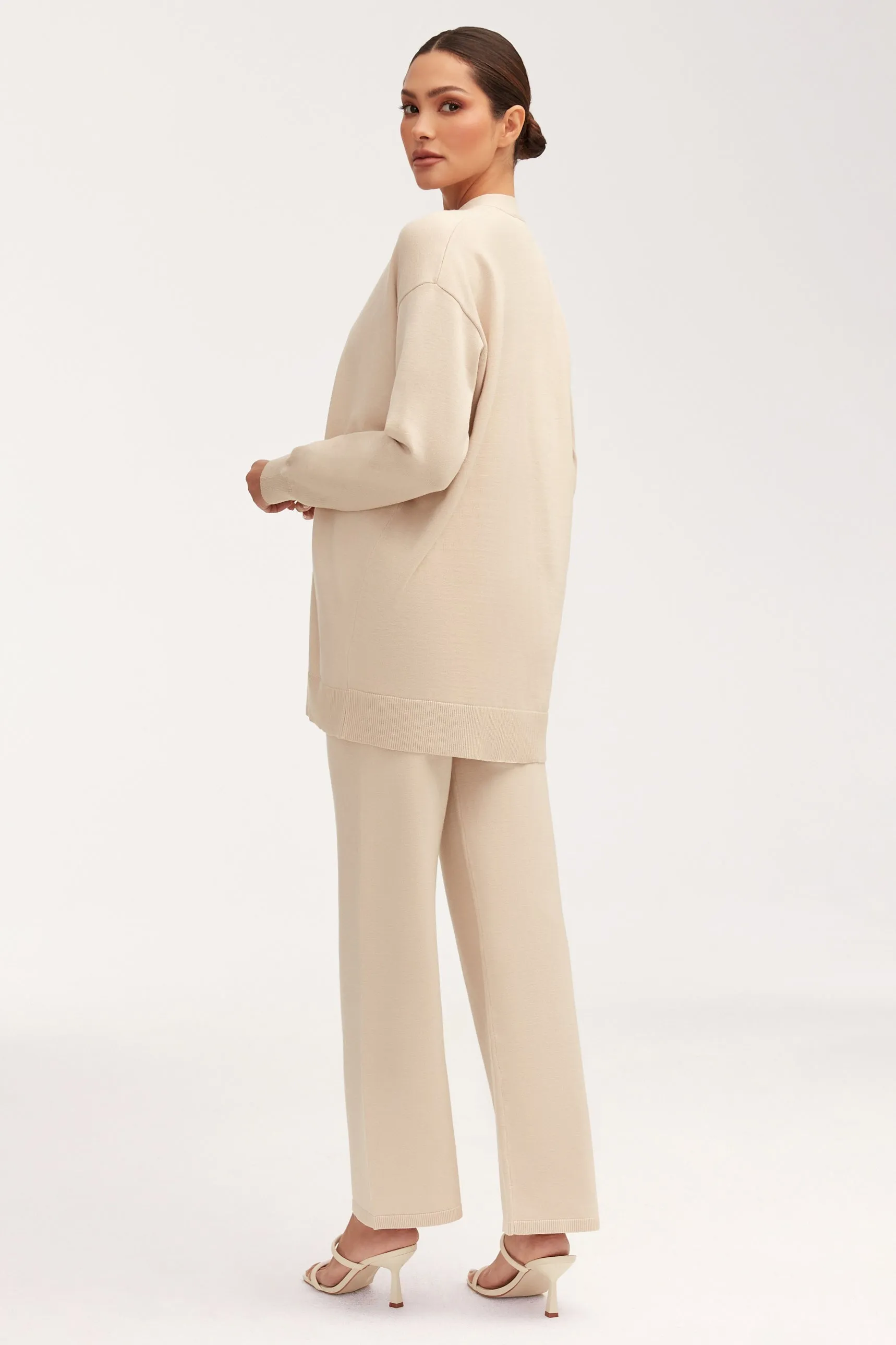 Jess Knit Cardigan - Beige