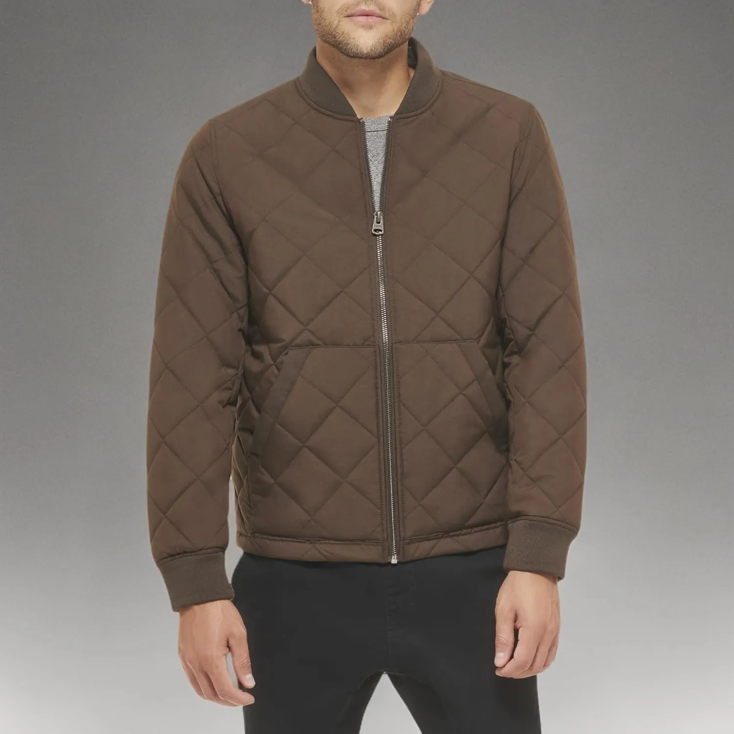 Levi's Men's Quilted Open Bottom Bomber Jacket
