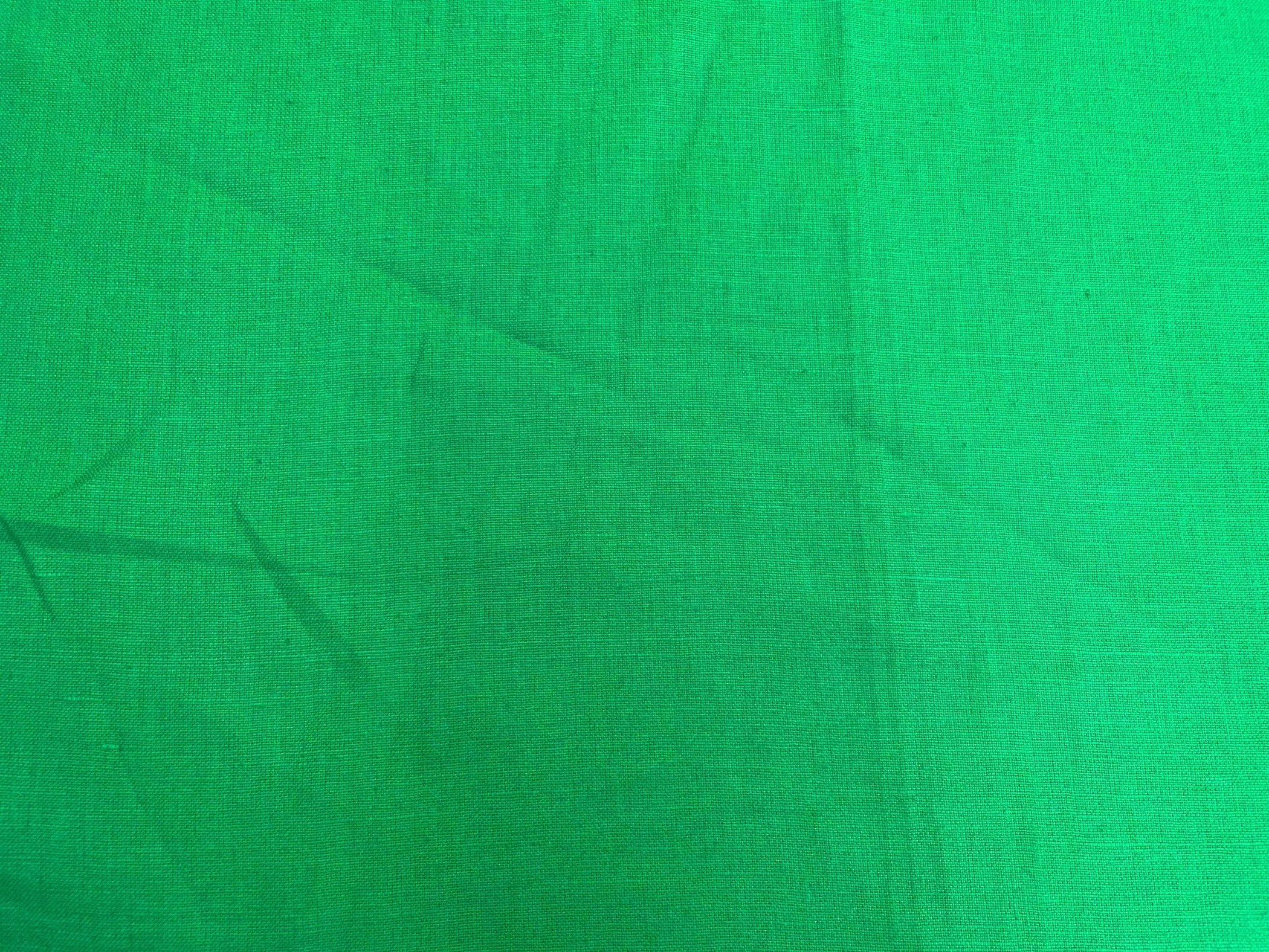 Linen - Emerald Green