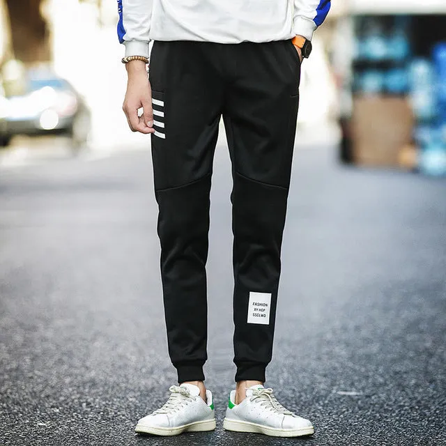 Male Cotton Sportswear Trousers