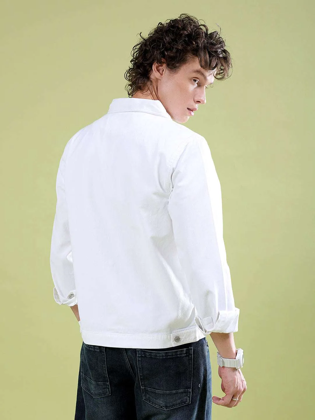 Men's PlaceMen'st Printed Trucker Jacket