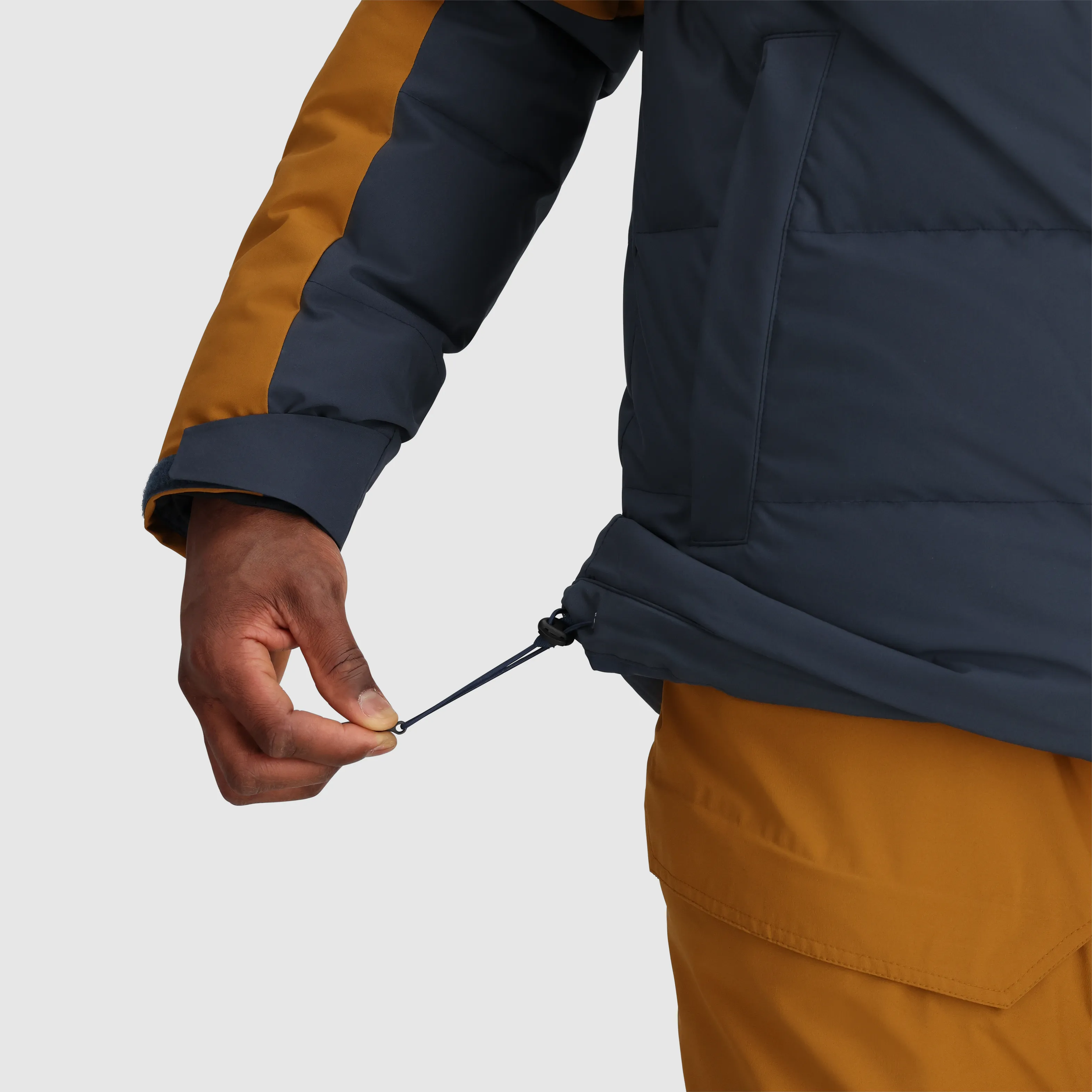 High-Quality Mens Insulated Snowcrew Down Jacket for Cold Weather