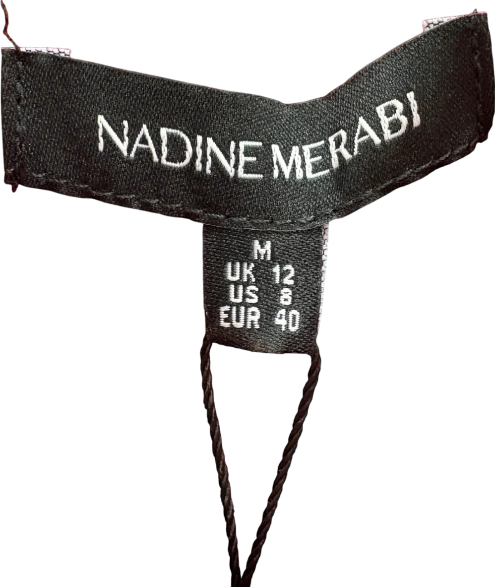 Nadine Merabi Red Monica Blazer UK 12